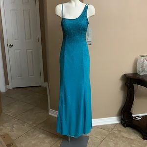 Blue gown